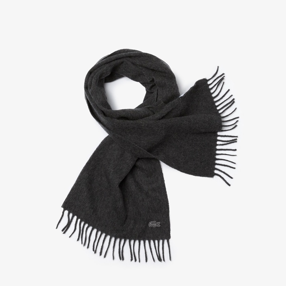 Lacoste- wool & cashmere blend scarf
